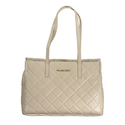 Valentino By Mario Valentino Beige Polyethylene Handbag