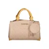 Valentino By Mario Valentino Beige Polyethylene Handbag