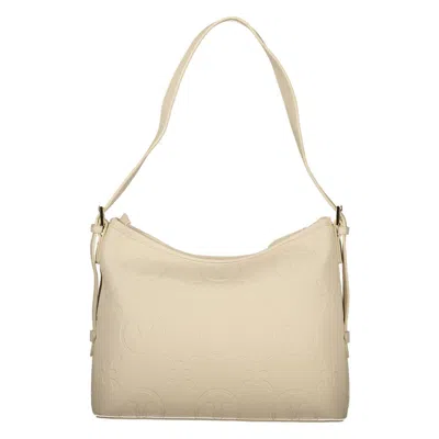 Valentino By Mario Valentino Beige Polyethylene Handbag