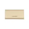 Valentino By Mario Valentino Beige Polyethylene Wallet In Gold