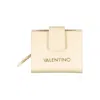 Valentino By Mario Valentino Beige Polyethylene Wallet In Yellow
