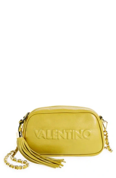Valentino By Mario Valentino Bella Embossed Crossbody Bag In Yellow
