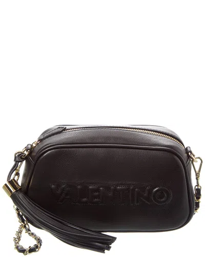 Valentino By Mario Valentino Bella Embossed Leather Crossbody In Black