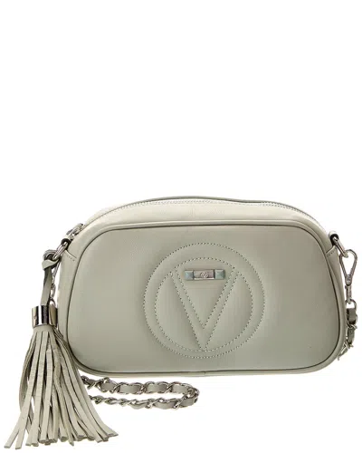 Valentino By Mario Valentino Bella Signature Leather Crossbody In Green