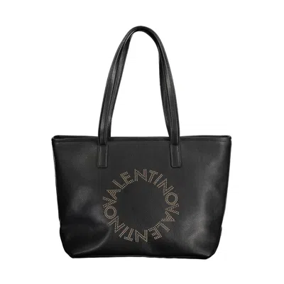 Valentino By Mario Valentino Black Polyethylene Handbag