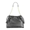 Valentino By Mario Valentino Black Polyethylene Handbag
