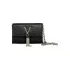 Valentino By Mario Valentino Black Polyethylene Handbag