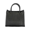 Valentino By Mario Valentino Black Polyethylene Handbag