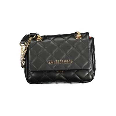 Valentino By Mario Valentino Ocarina Quilted Cross Body Bag In Black