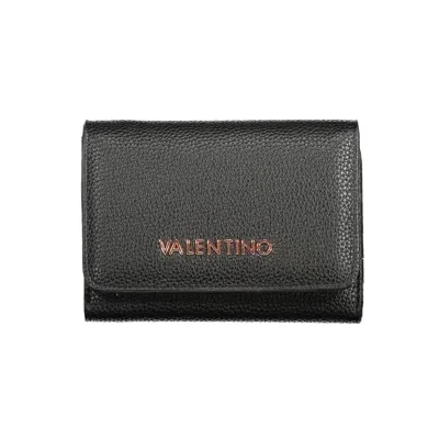 Valentino By Mario Valentino Black Polyethylene Wallet