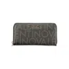 Valentino By Mario Valentino Black Polyethylene Wallet In Gray