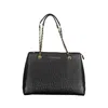 Valentino By Mario Valentino Black Polyethylene Women Handbag