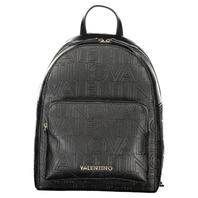 Valentino By Mario Valentino Black Polyurethane Women's Backpack