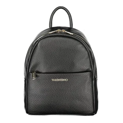 Valentino By Mario Valentino Black Polyurethane Women's Backpack