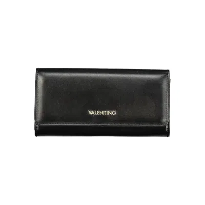 Valentino By Mario Valentino Black Polyurethane Women Wallet