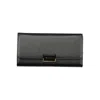 Valentino By Mario Valentino Black Polyurethane Women Wallet In Black