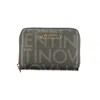 Valentino By Mario Valentino Black Polyurethane Women Wallet In Black