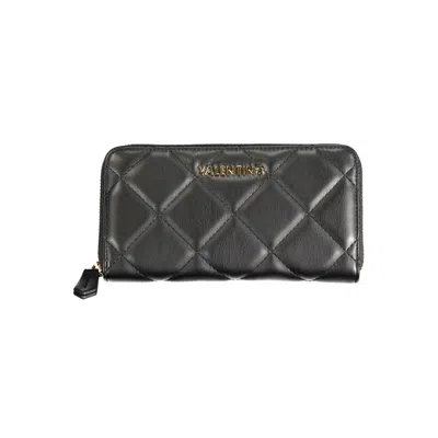 Valentino By Mario Valentino Black Polyurethane Women Wallet