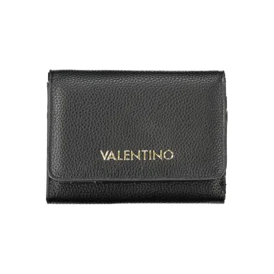 Valentino By Mario Valentino Black Polyurethane Women Wallet