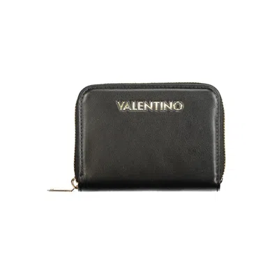 Valentino By Mario Valentino Black Polyurethane Women's Wallet