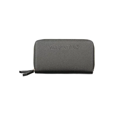 Valentino By Mario Valentino Black Polyurethane Women's Wallet