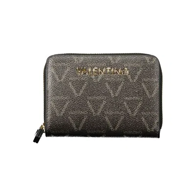 Valentino By Mario Valentino Black Polyurethane Women's Wallet