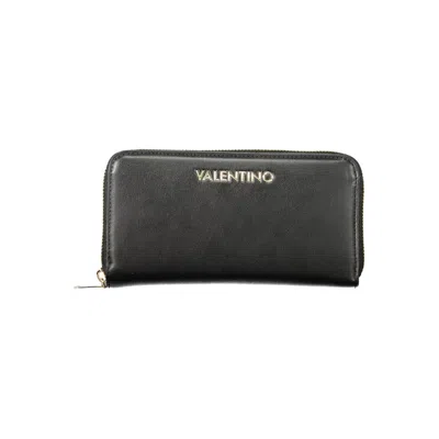 Valentino By Mario Valentino Black Polyurethane Women's Wallet