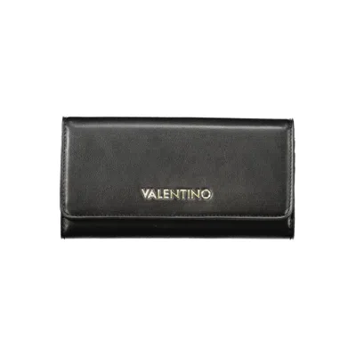 Valentino By Mario Valentino Black Polyurethane Women's Wallet