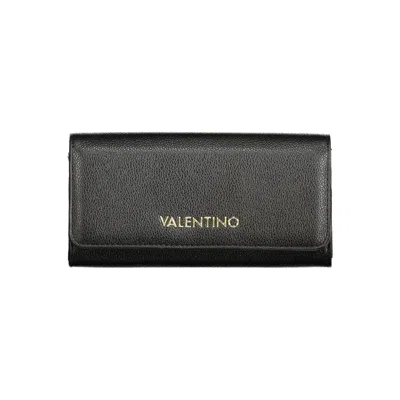 Valentino By Mario Valentino Black Polyurethane Womens Wallet