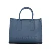 Valentino By Mario Valentino Blue Polyethylene Handbag