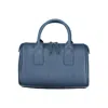 Valentino By Mario Valentino Blue Polyethylene Handbag