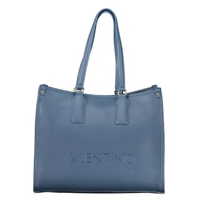 Valentino By Mario Valentino Blue Polyethylene Handbag