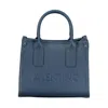 Valentino By Mario Valentino Blue Polyethylene Handbag