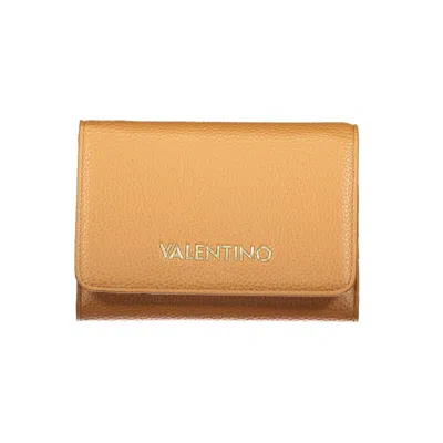 Valentino By Mario Valentino Brown Polyurethane Women's Wallet In Orange