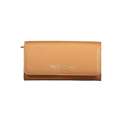 Valentino By Mario Valentino Brown Polyurethane Women's Wallet In Orange
