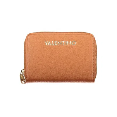 Valentino By Mario Valentino Brown Polyurethane Women's Wallet In Orange