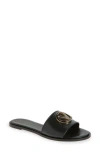 Valentino By Mario Valentino Bugola Slide Sandal In Black
