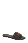 Valentino By Mario Valentino Bugola Slide Sandal In Brown
