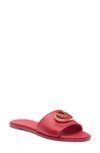 Valentino By Mario Valentino Bugola Leather Sandal In Red