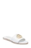 Valentino By Mario Valentino Bugola Slide Sandal In Whitednu