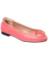 Valentino By Mario Valentino Calliope Leather Flat