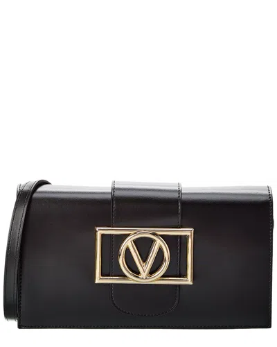 Valentino By Mario Valentino Candy Leather Clutch In Black