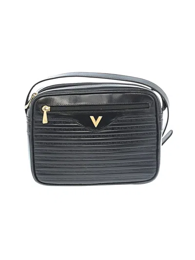 Pre-owned Valentino By Mario Valentino Crossbody Bag In Black