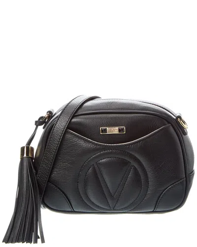 Valentino By Mario Valentino Dalit Signature Leather Crossbody In Black