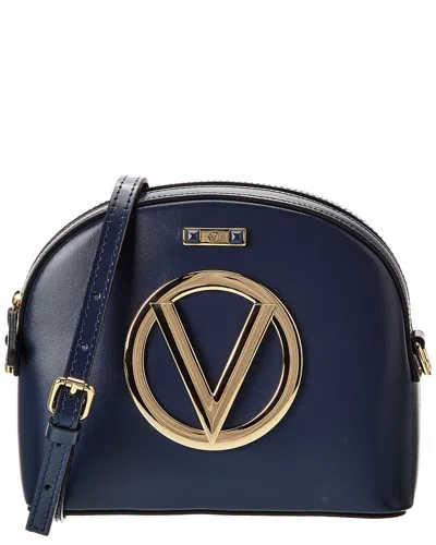 Valentino By Mario Valentino Diana Forever Leather Crossbody In Blue