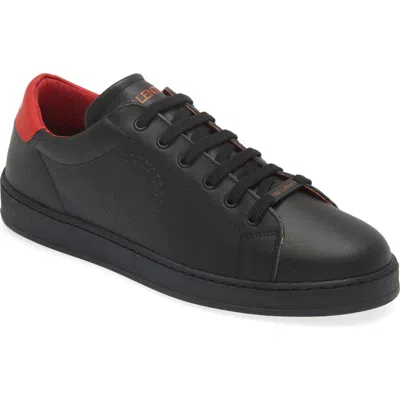 Valentino By Mario Valentino Dimitri Sneaker In Black