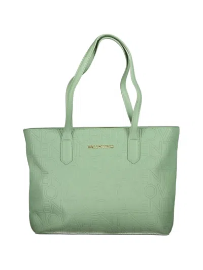 Valentino By Mario Valentino Embossed Logo Tote Bag In Green