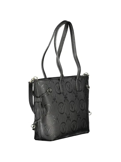 Valentino By Mario Valentino Embossed-logo Tote Bag In Black