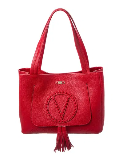 Valentino By Mario Valentino Estelle Rock Leather Tote