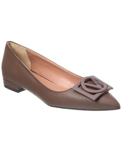 Valentino By Mario Valentino Flora Leather Flat